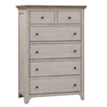 thumbnail image 4 of Farmhouse Reimagined White 5 Drawer Chest, 4 of 4