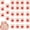 Red, variant on 120 Pcs Crochet Tags for Handmade Items, "Handmade with Love" Fabric Sewing Labels, Clothing Tags for DIY Crafts, Knitting & Decor