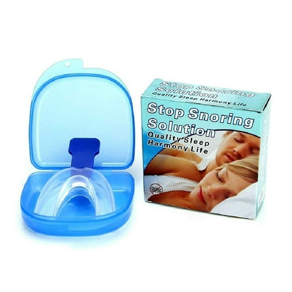 Mouthguard Mouthpiece + Nose Clip Snoring Aid Anti Snore Sleep Mouth Guard