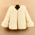 thumbnail image 5 of Vividxx Girls Jacket Coat For Girls Warm Winter Teddy Thicken Jacket Outerwear Soft Coats For Toddler Big Kids 3-4 Years, 5 of 5