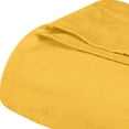 thumbnail image 4 of HomeRoots 549063 King Size Gold Cotton Basketweave Geometric Blanket, 4 of 5