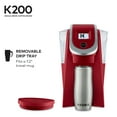 thumbnail image 3 of Keurig K200 Single Serve Imperial Red K-Cup Pod Coffee Maker, 3 of 9