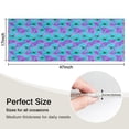 thumbnail image 5 of Daisy Flower Blue Blooms Pattern Kitchen Rug Mat,Kitchen Runner Rugs Non Skid Washable,Decorative Kitchen Floor Mats for Kitchen,Sink,Laundry,17"X47", 5 of 5