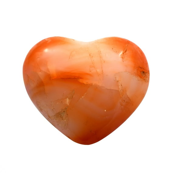 Orange Crystal Carnelian Reiki Quartz Stone Negative Energy Healing Decor