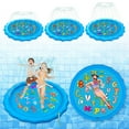 Meidong Splash Pad Sprinkler for Kids Toddlers 68" Splash Water Pad,Outdoor Swimming Pool Splash