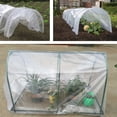 thumbnail image 2 of Agfabric 6Mil Plastic Covering Clear Polyethylene Greenhouse Film UV Resistant for Grow Tunnel and Garden Hoop, Plant Cover&Frost Blanket for Season Extension, W10'xL100', 2 of 7