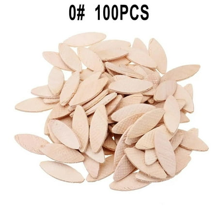 

100 pieces of 0 #/10 #/20 # wood stoppers for machine woodworking biscuit joints