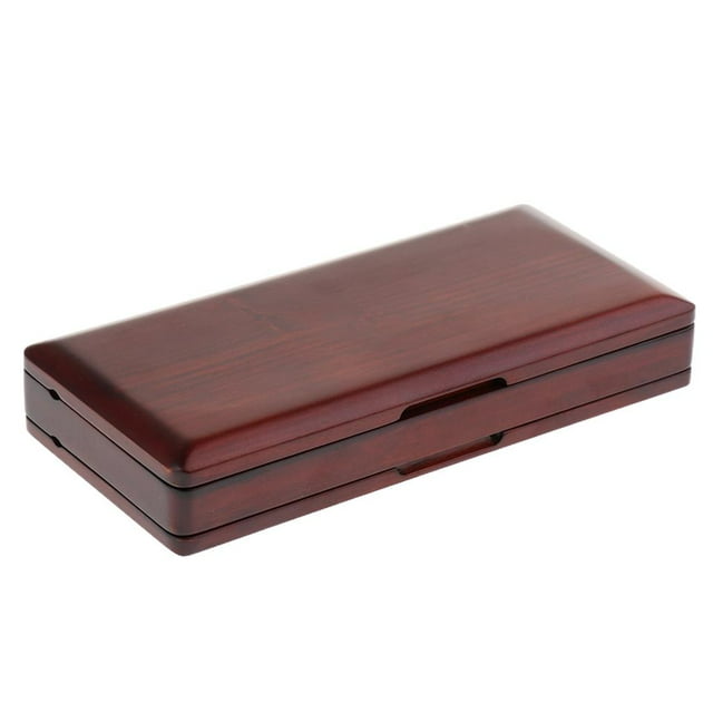 Caja Rígida de Almacenamiento de Maciza Oboe Reed para 40 Cañas, Rojo perfke Oboe Reed Case