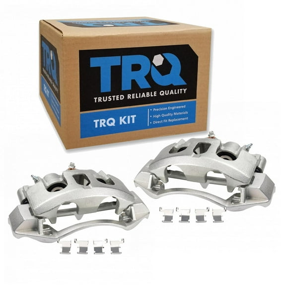 TRQ Rear Brake Caliper Set Fits 13-18 Acura RDX 12-16 Honda CR-V 12-15 Crosstour CLA32438 Fits select: 2017 NISSAN TITAN, 2012-2019 NISSAN NV