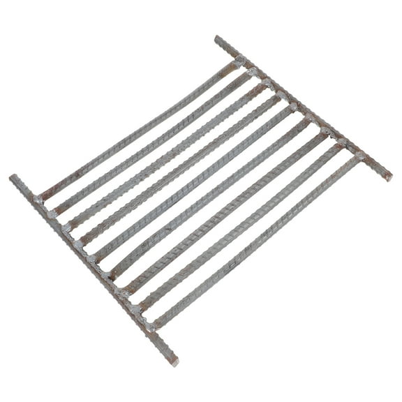 Worgeous Outdoor Firewood Rack Heavy Duty Fire Pit Grate Replacement Steel Bar Fireplace Grate for Wood Stoves and Outdoor Fire Pits