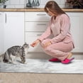 thumbnail image 4 of Kitchen Rugs and Mats Non Skid Washable Grey and White Marble Kitchen Mat and Rug Set,Floor Cushion Waterproof Rug,Rubber Backed Area Rugs for Kitchen Laundry, 4 of 7