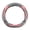 Pink, variant on KQJQS D-Shaped Car Steering Wheel Cover - Winter Anti-freeze Hand Protection, Non-slip, Warm, and Comfortable Grip for Car Steering Wheel