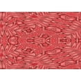 thumbnail image 1 of Ahgly Company Indoor Rectangle Patterned Ferrari Red Area Rugs, 8' x 10', 1 of 6
