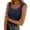 Navy, variant on Timegard Going out Top for Women Ribbed U Neck Tank Top Sleeveless Slim Comfy Casual Tee Solid Color