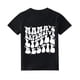 thumbnail image 1 of Gibobby Camisa&nbsp;Vaquera pequeños Bebés Niñas Mama's Expensive Little Besties Camisa de manga corta con estampado de letras Mini camiseta divertida de Mama Camiseta de moda（Negro， 3-4 Años), 1 of 5