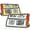 Chrome Housing Clear Lens, variant on Spec-D Tuning Black LED Strip Headlights w/Switchback Compatible with 2004-2012 Chevy Colorado, 2004-2012 GMC Canyon, 2006-2008 ISUZU I-Series
