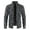 Grey, variant on Men's Fall And Winter Casual Fashion Zipper Sweater Cardigan