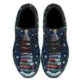 thumbnail image 2 of Read Book And Be Merry ChriStas Shoes Sneakers for Women Men Black Size 7.5, 2 of 7