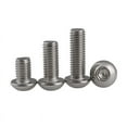 thumbnail image 5 of SENRISE 2/5 Pcs Stainless Steel Button Head Socket Cap Screws Fully Threaded Machine Screws 6mm-80mm M3-M10 Silver Multiple Choices, 5 of 5