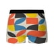 thumbnail image 4 of Calzoncillos tipo bóxer geométricos modernistas Bauhaus para hombre, calzoncillos tipo bóxer transpirables para hombre, 4 of 5