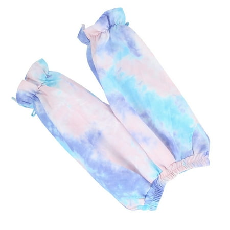 

Kids Tie Dye Sweatpants Girls Tie Dye Joggers Pants Bowknot For Daily Wear For All Season For Children For Outdoor Activity Light Blue 90cm