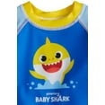 thumbnail image 3 of Baby Shark Toddler Boy Rashguard & Swim Trunks, 2pc Set, 3 of 5