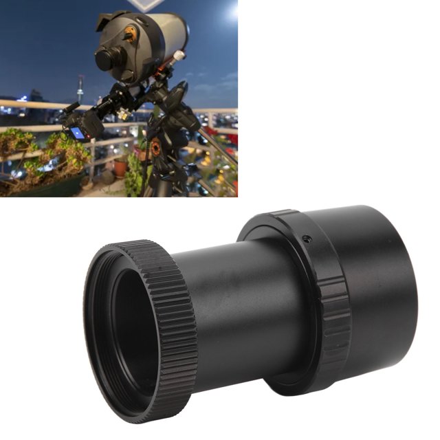 Adaptador de lente de montura T2 adaptador de fotografía de telescopio de alta resistencia Conexión segura para telescopio de interfaz SCT ANGGREK Otros