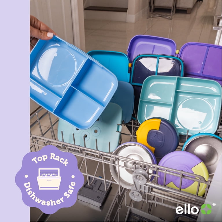 Ello Benni Kids Bento Lunch Box with Ice pack, Purple - Walmart.com