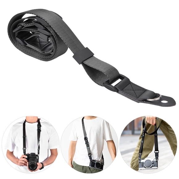 Camera Strap Camera Shoulder Strap Camera Belt Nylon Camera Strap Universal Nylon Quick Adjustable Camera Neck Shoulder Carrying Sling Strap Belt With Metal Ring For DSLR