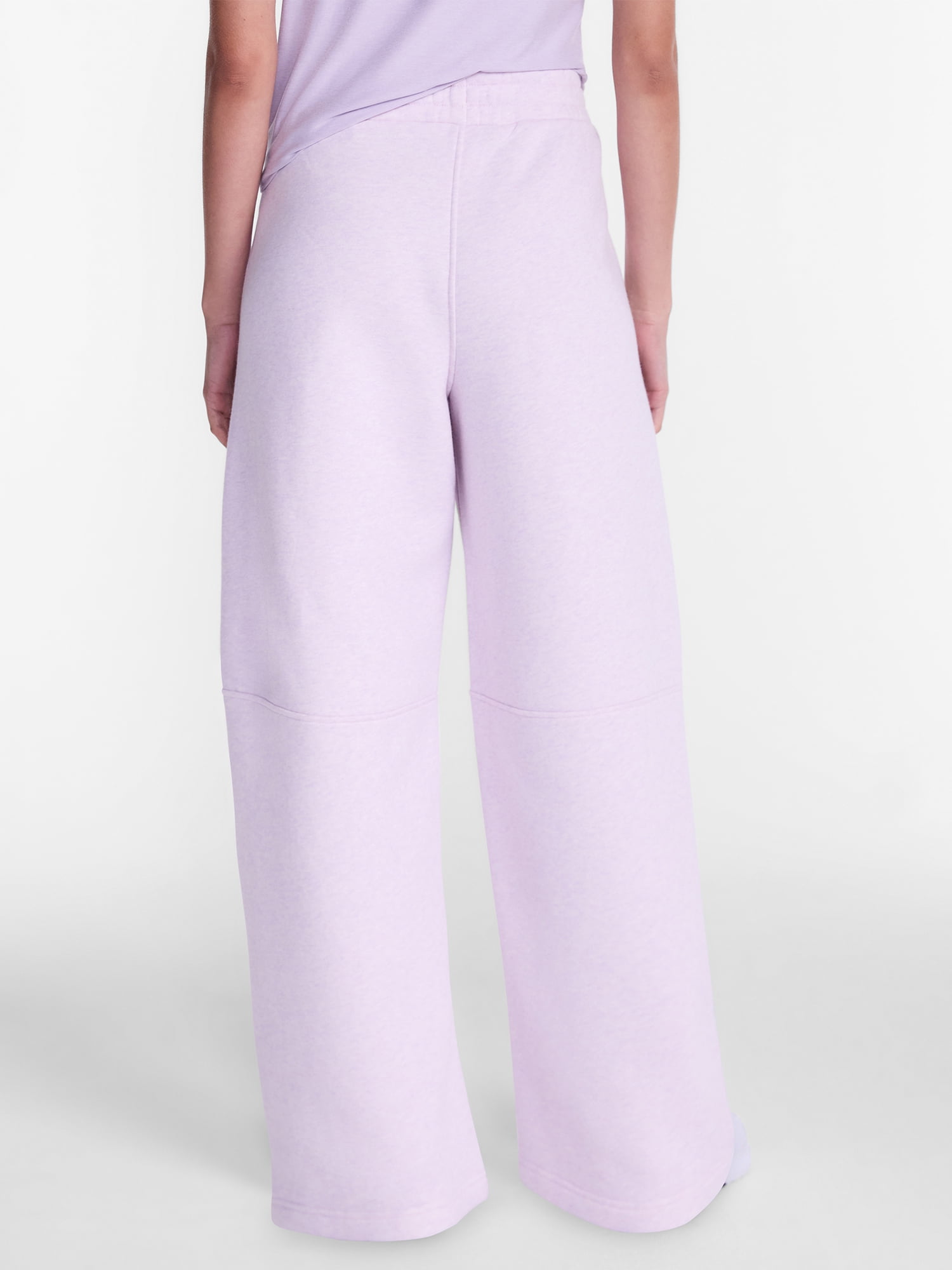 Athletic Works Women's and Women's Plus Barrel Leg Fleece Pants, 28.5" Inseam, Sizes XS-4X