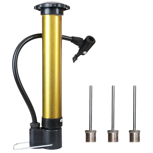 Bomba de Aire ProAirox 1 Pza 140psi Manual Dorado/Negro/ Metal/Plástico