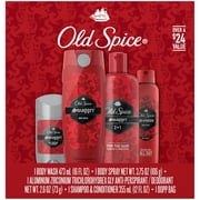 Old Spice Swagger Red Zone Body Wash, Body Spray, Deodorant & Shampoo Gift Pack - 5 Pc