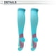 thumbnail image 4 of Calcetines de ciclismo Unique Bargains antideslizantes para exteriores, color azul cielo y púrpura, tamaño M, neutros y universales, 1 par, combinación de colores, lunares, 4 of 6