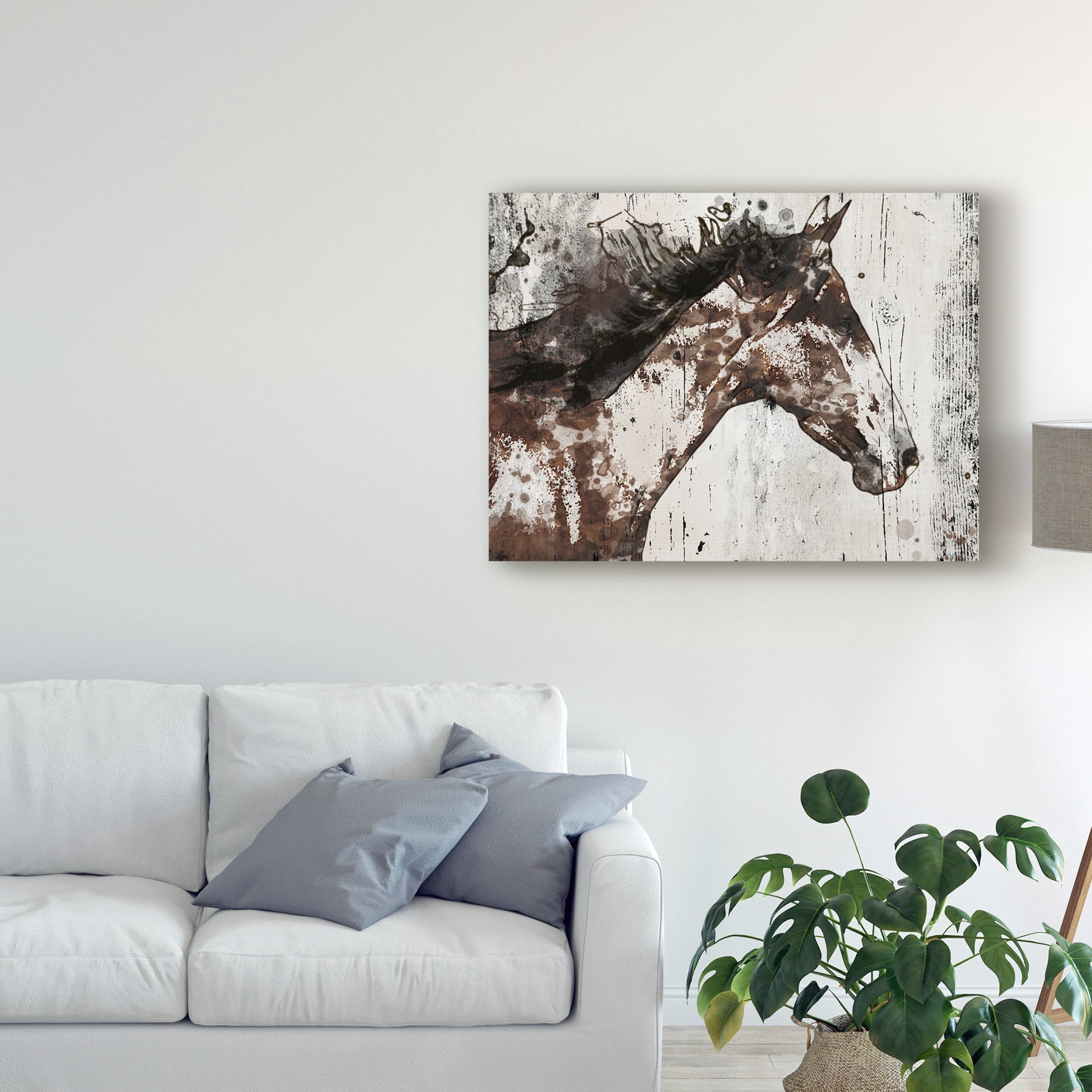 Trademark Fine Art 'Galaxy Horse I' Canvas Art by Irena Orlov