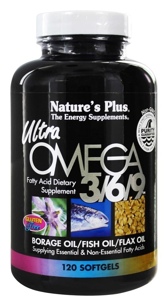 Nature's Plus Ultra Omega 369 1200 mg. 120 Softgels