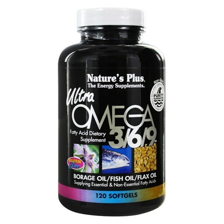 Nature's Plus - Ultra Omega 3-6-9 1200 mg. - 120