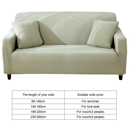 Peahefy Waterproof Elastic Dustproof Slipcover Sofa Cover Cushion