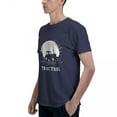 thumbnail image 5 of Graphic Tees Farm Tractor Men's Short Sleeve Standard T-Shirt 150g Navy Blue, 5 of 8
