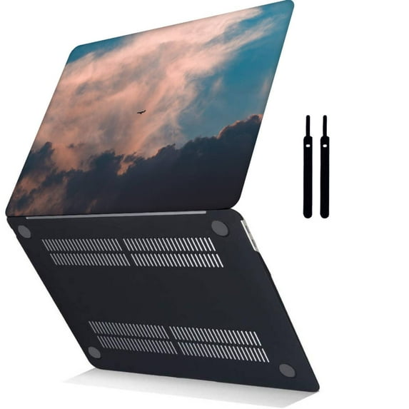 Protective Case Hard Cover for Newest MacBook Air 13 inch with Retina Display Touch ID Cable Tie Model: A2337 m1&A2179&A1932
