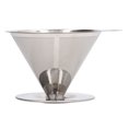 thumbnail image 2 of Pour Over Coffee Dripper, 304 Stainless Steel Slow Drip Coffee Filter, Reusable Coffee Maker Accessory for Perfect Extraction, 2 of 9