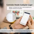 thumbnail image 2 of Apagador Inteligente Wifi Touch 4 Botones Blanco Compatible Con Alexa Google Lumma DS-121BW-4B, 2 of 10