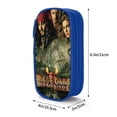 thumbnail image 2 of Pirates of the Caribbean Pencil Case, Large Capacity Pencil Pouch, Aesthetic Zipper Pencil Box for Office Supplies, 2 of 8