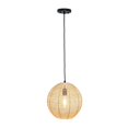 thumbnail image 2 of All the Rages LHP-3005-NA Lalia Home Ball Shaped Rattan Pendant, Navy Blue, 2 of 2