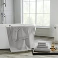 thumbnail image 4 of Modern Threads Waffle-Rib 6-Piece Cotton Bath Towel Sets, Oyster, 4 of 5