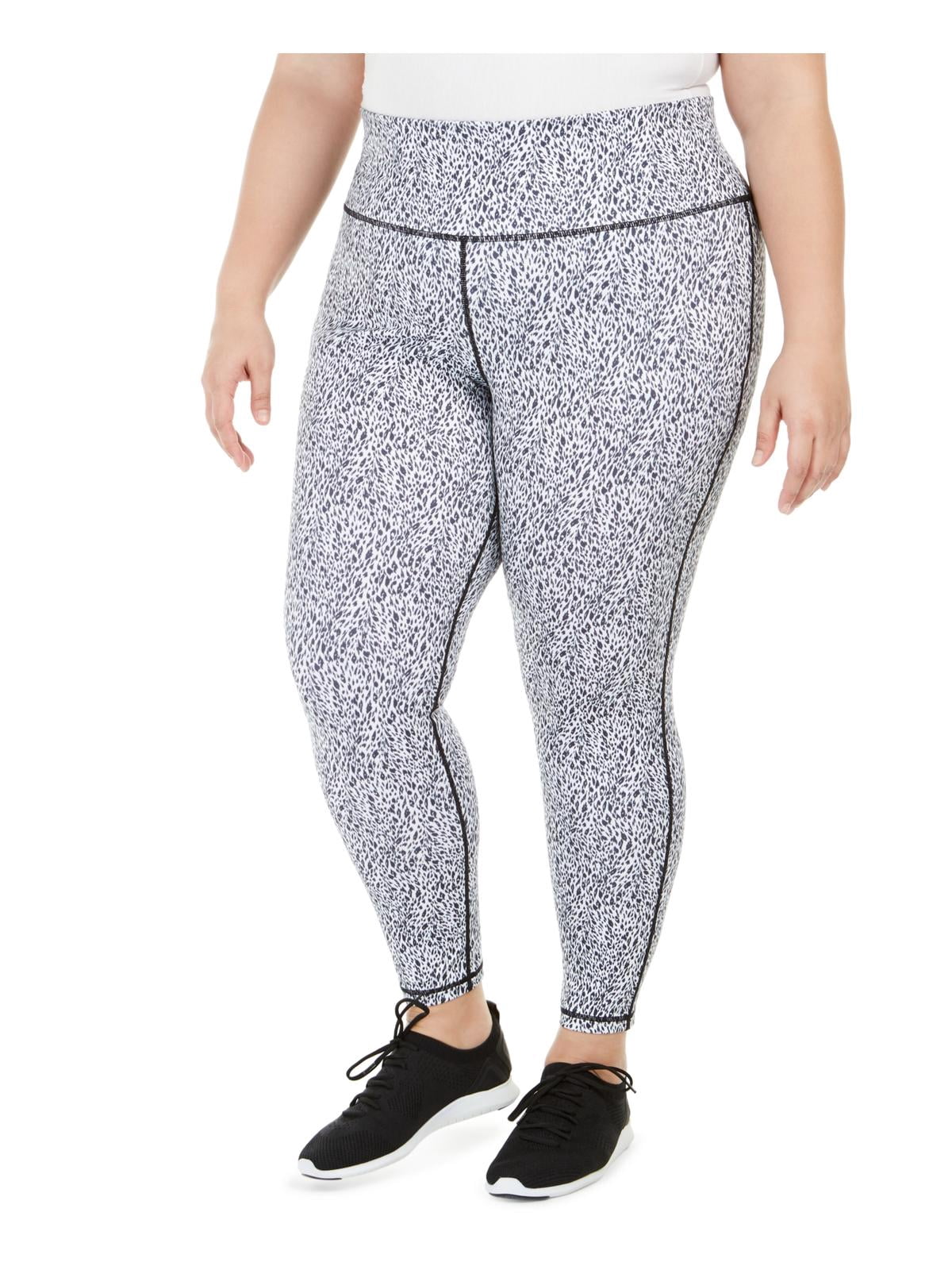 Ideology Womens Plus Fitness Leopard 