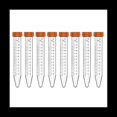 thumbnail image 1 of Tubo de CentríFuga CóNico - Tubos de CentríFuga de 15 Ml, 25 Tubos EstéRiles con Tapones de Rosca A Prueba de Fugas, Tubos CóNicos, 1 of 5