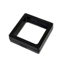 thumbnail image 3 of Caja de almacenamiento de joyería de película de PE, soporte de exhibición de marco flotante 3D transparente, caja para presentación de joyería, negro, 2,76 X 2,76 X 0,79 pulgadas, 3 of 5