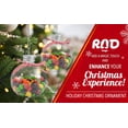 thumbnail image 2 of R N' D Toys Clear Fillable Ornaments Shatterproof Transparent Plastic Craft Ornament Balls Décor, Red, White Ribbon - DIY Christmas Sphere Pack of 24, 2 of 12