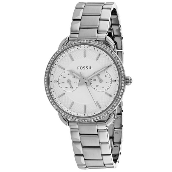 Fossil Women's Tailor ES4262 Silver Stainless-Steel Japanese Quartz Fashion Watch