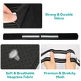 thumbnail image 4 of Lightweight Back Brace for Lower Back Pain Under Clothes - Relief from Sciatica, Hip and Spine Pain - Breathable & Adjustable Lumbar Support Belt for Home, Work and Exercise - Suitable for Wo, 4 of 4